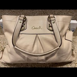 Coach “Ashley” leather handbag…
